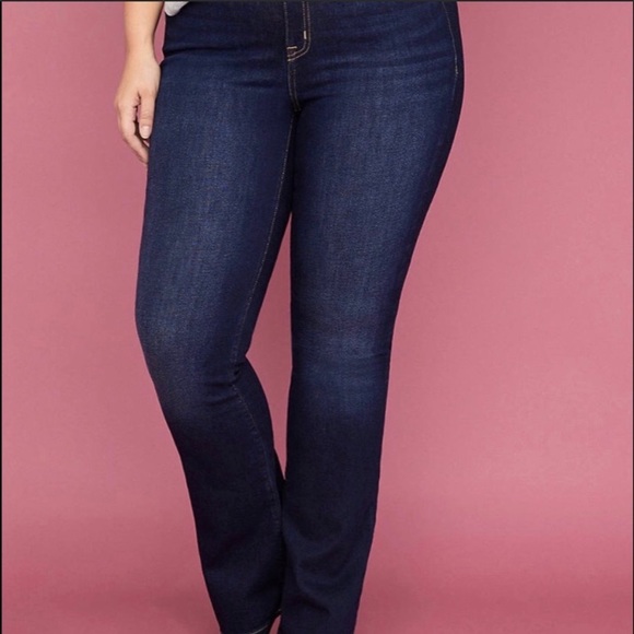 Lane Bryant Denim - LANE BRYANT T3 TIGHTER TUMMY BOOT CUT PLUS 16